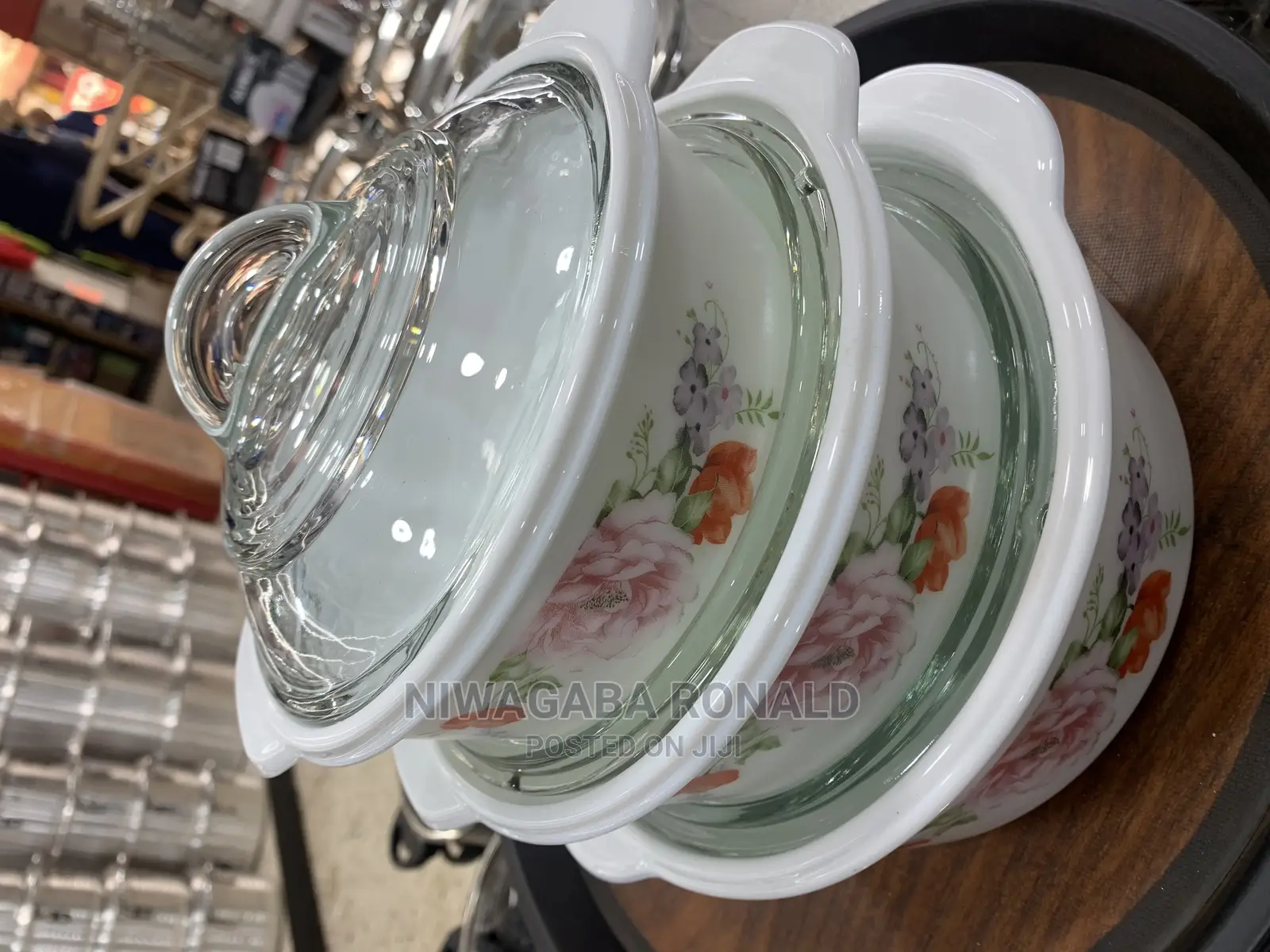 3pc Set of Ceramic Serving Dishes