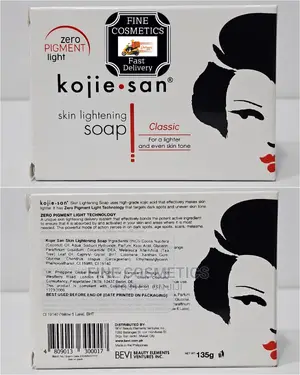 Authentic Kojie San VIP Zero Pigment Skin Lightening Soap UK