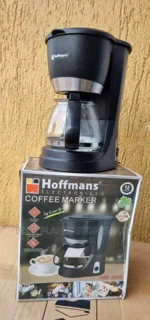 HOFFMANS 625mls Coffee Makers/Machines \\ 1000w \\ HM-3008