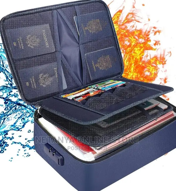 File Organizer Bag With Lock