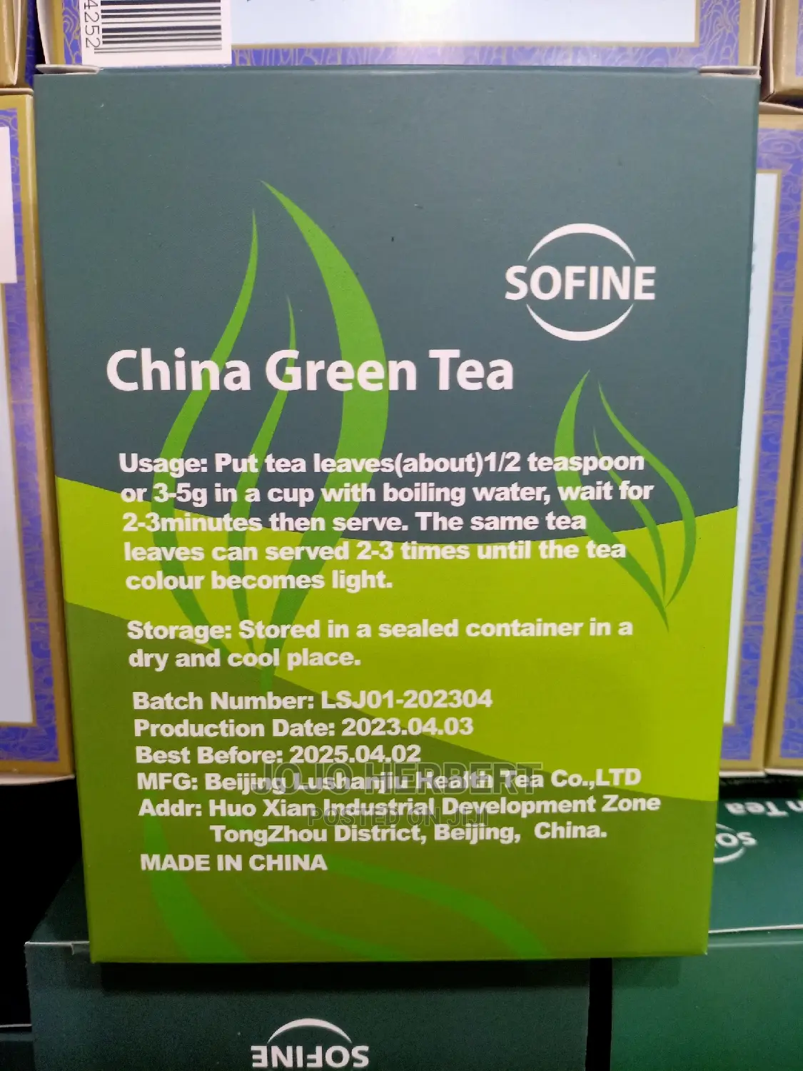 China Green Tea-50gms