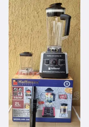 2 In 1 Hoffman 2l Heavy Duty Electric Commercial Blender
