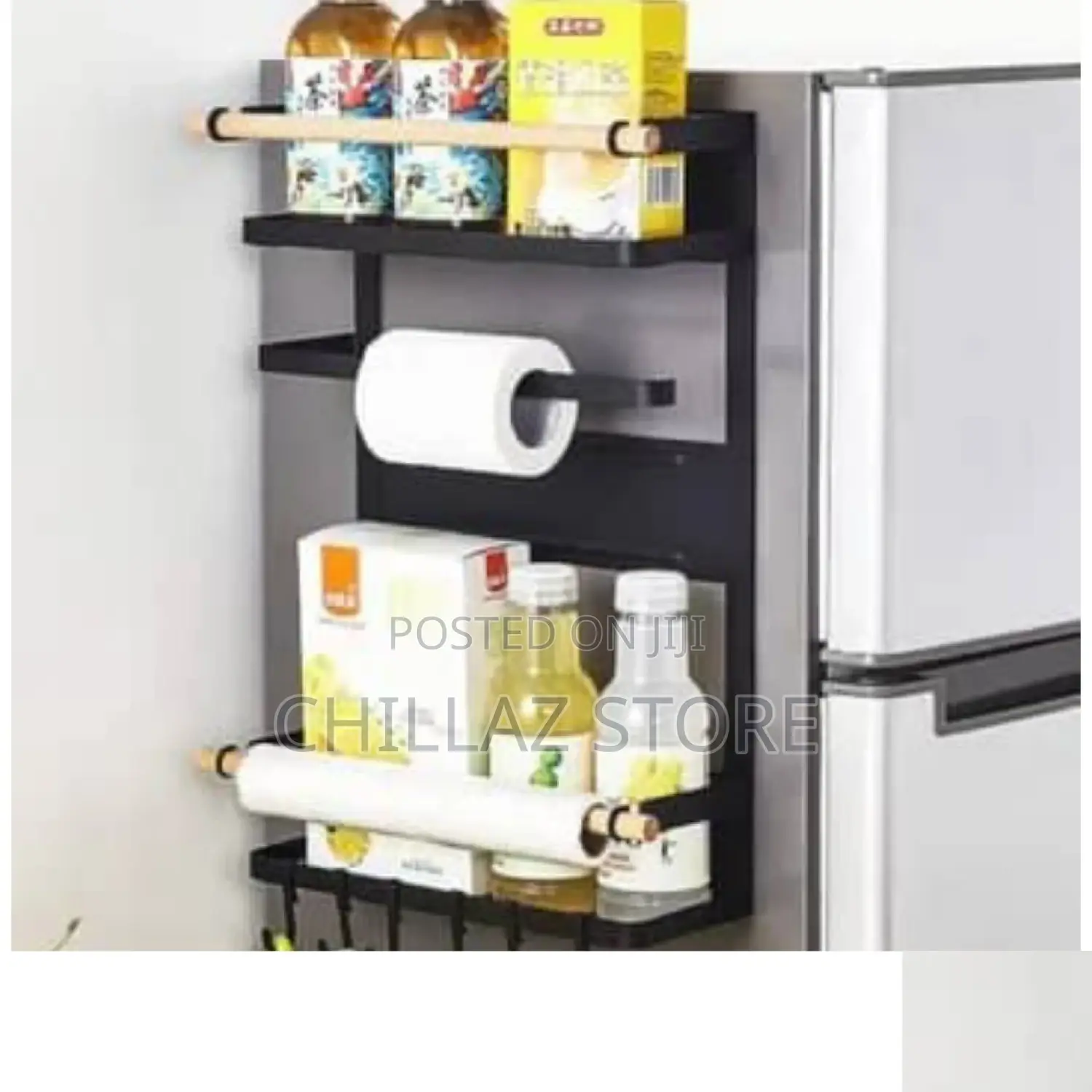 3tier Metal Kitchen Magnetic Rack.