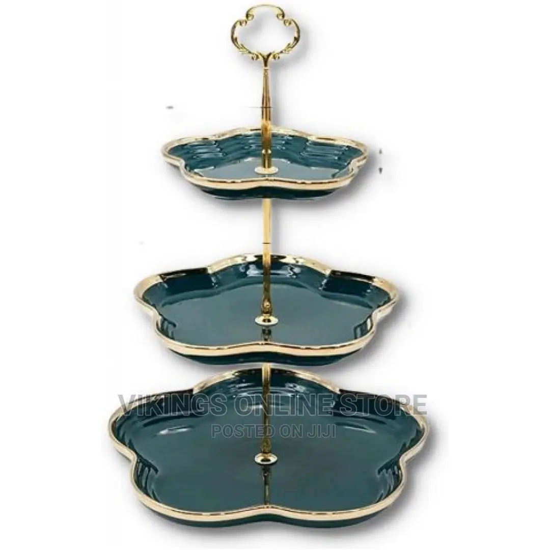 3-Tier Cookie Cake Stand Serving Platter Tray