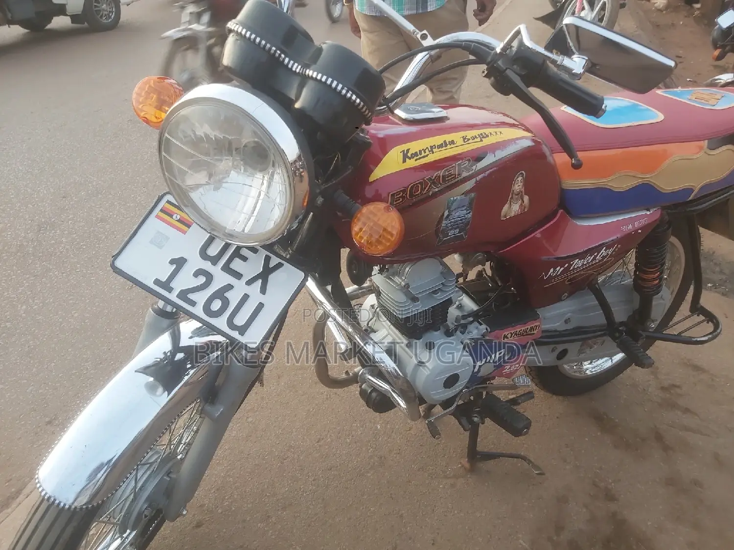 Bajaj Boxer 100 2020 Red