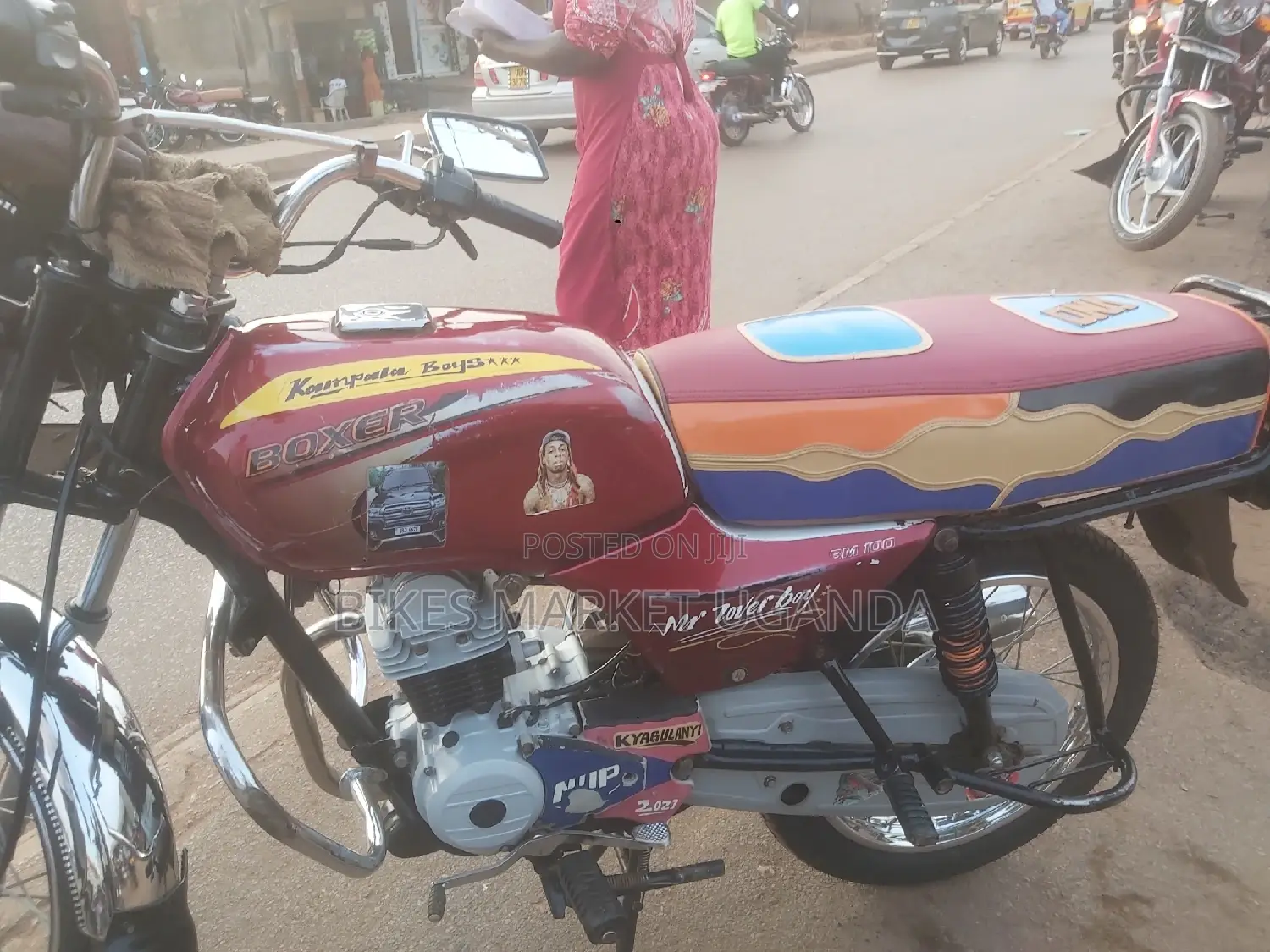Bajaj Boxer 100 2020 Red
