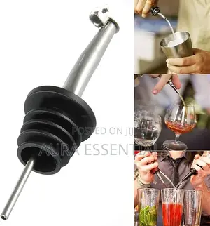 Stainless Steel Whisky, Liquor, Oil, Wine Bottle Pourer