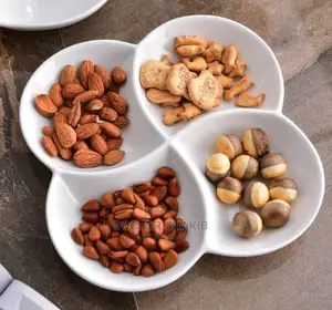 4-Section Ceramic Dish