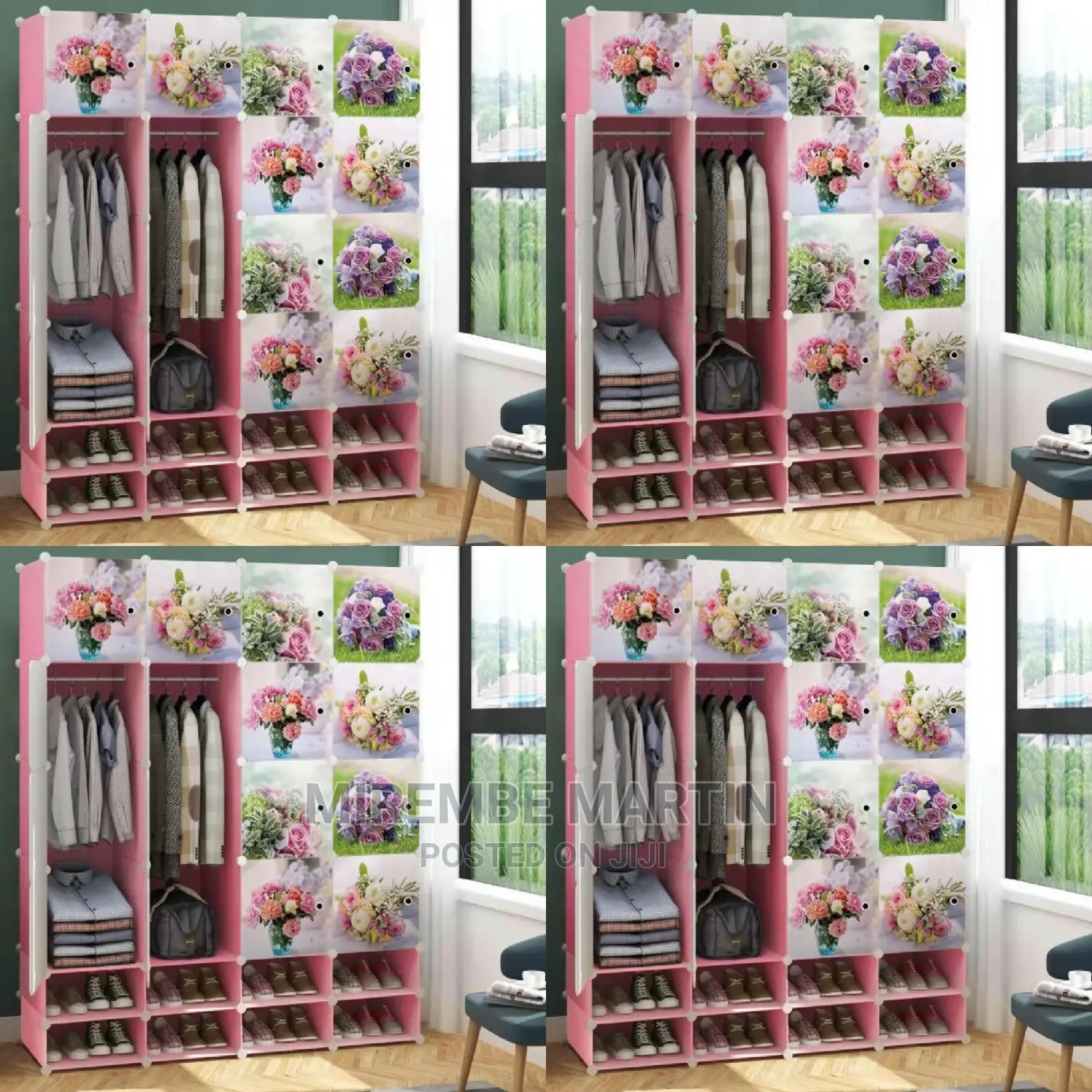 Hot Pink Plastic Wardrobe