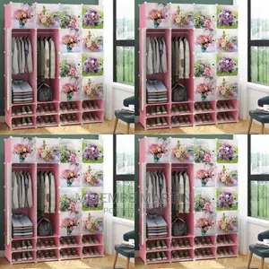 Hot Pink Plastic Wardrobe