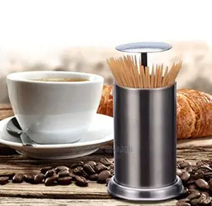 Automatic Stainless Steel Toothpick Holder
