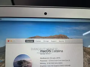 Laptop Apple MacBook Air 2017 8GB Intel Core I5 SSD 128GB