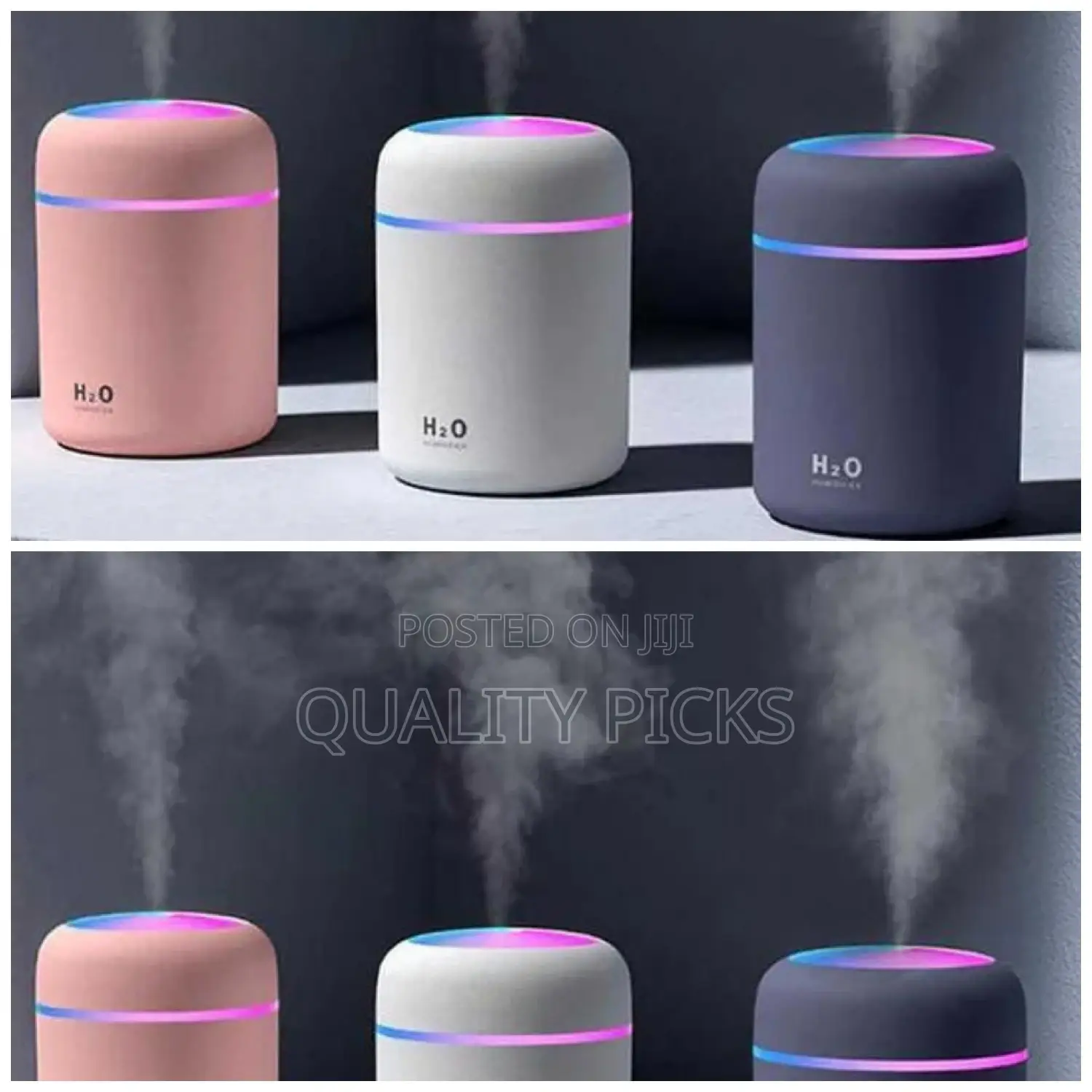 Mini Portable USB LED Air Humidifier