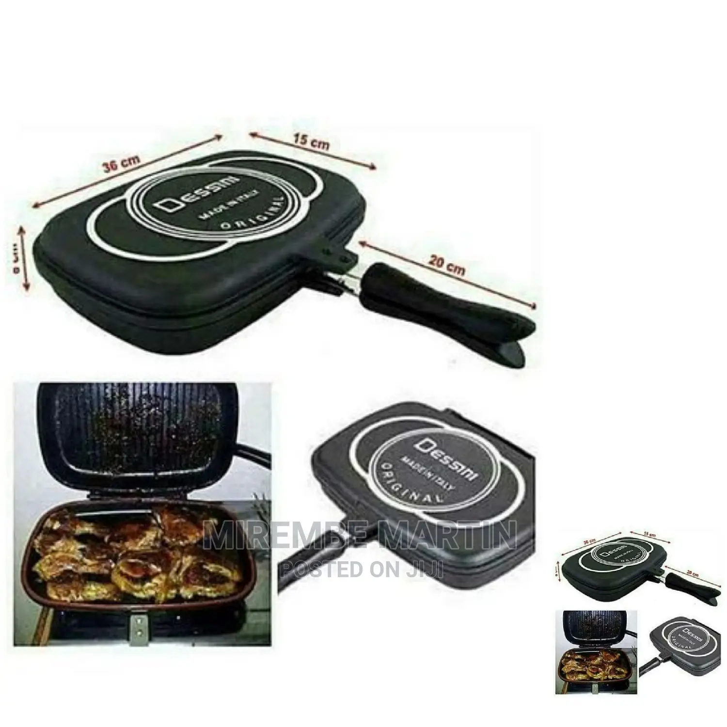 Double Sided BBQ Grill Pan