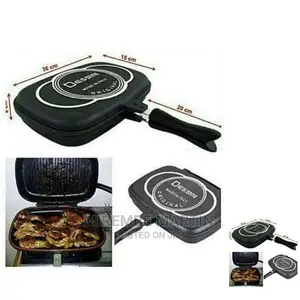 Double Sided BBQ Grill Pan
