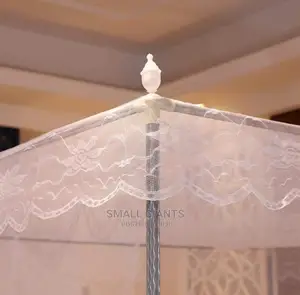 Generic Mosquito Net With 4 Metallic Stand - Multicolor