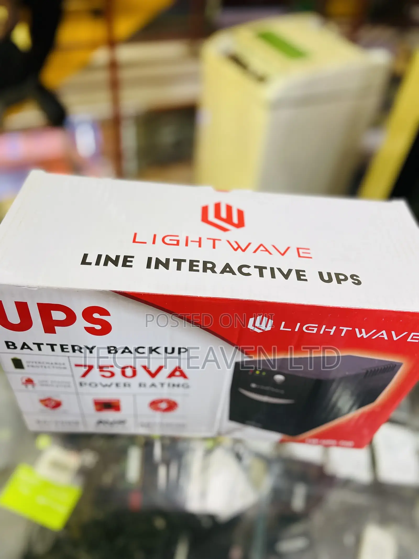 Light Wave 750va UPS - Battery Backup