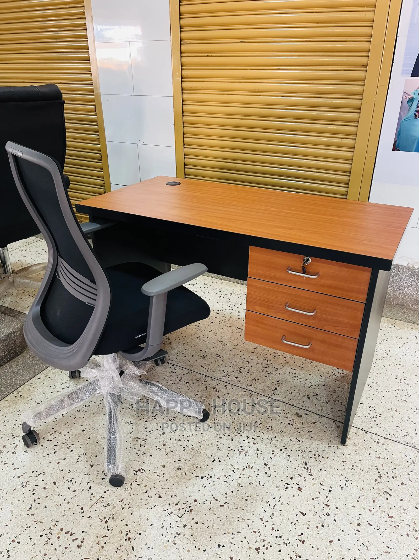 Office Desk and Office Chair