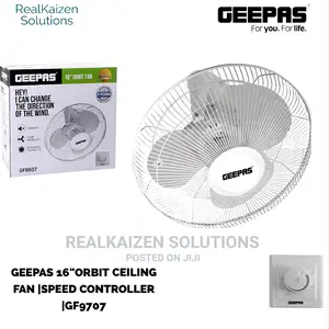 GEEPAS 16-Inch Orbital Ceiling Fan With Speed Controller 60w