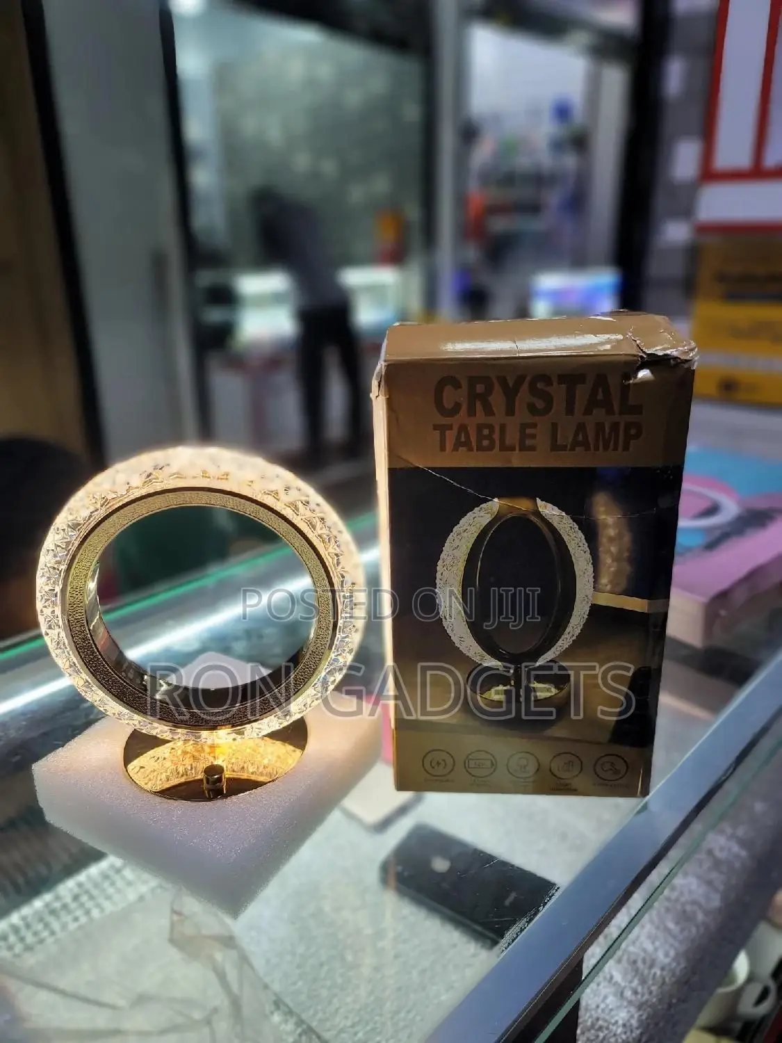 Crystal Table Lamp