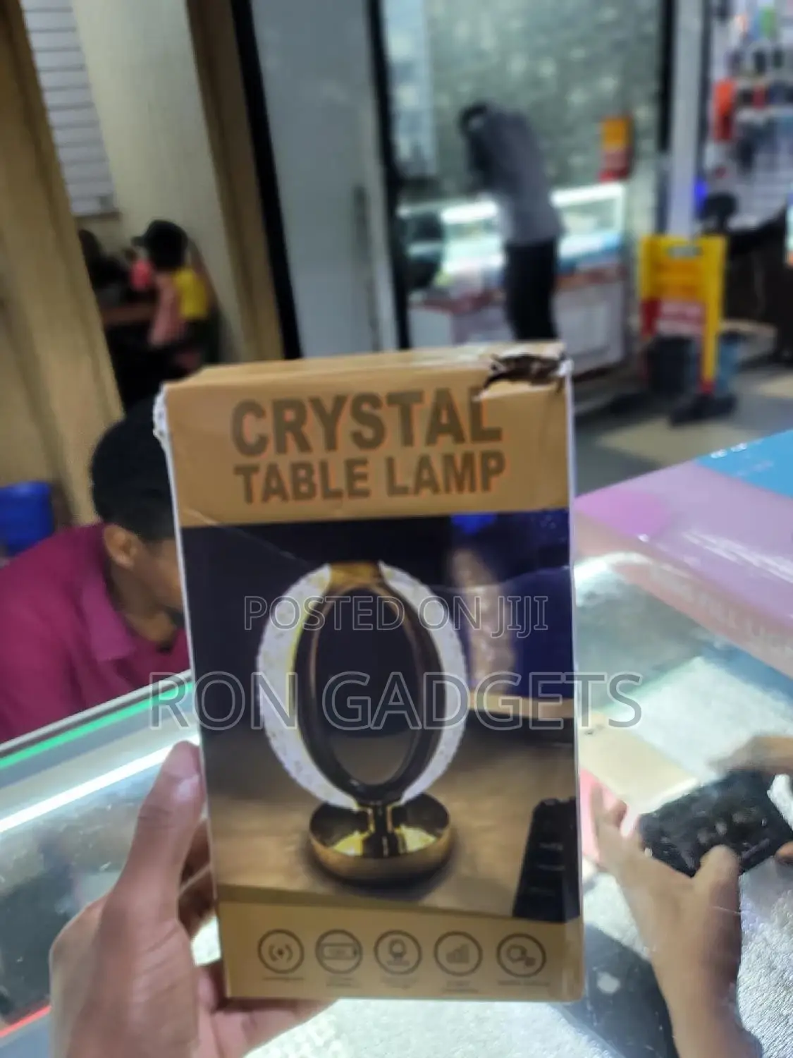 Crystal Table Lamp