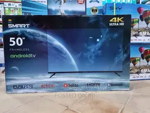 Smart Plus 50 Inch Frameless Ultra Hd Smart Tv