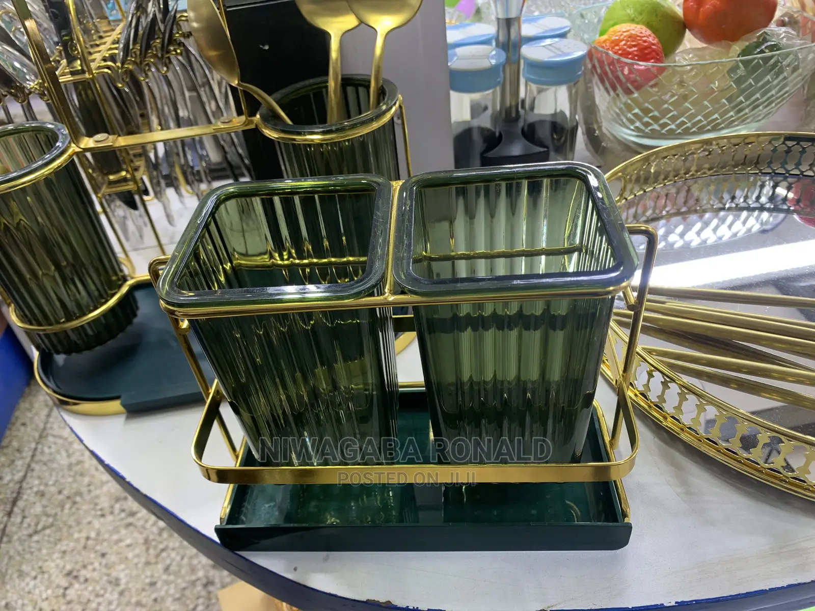 Two Like Double Fork Spoon Stand