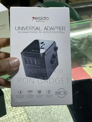Universal Adapter With 4 Usb Ports