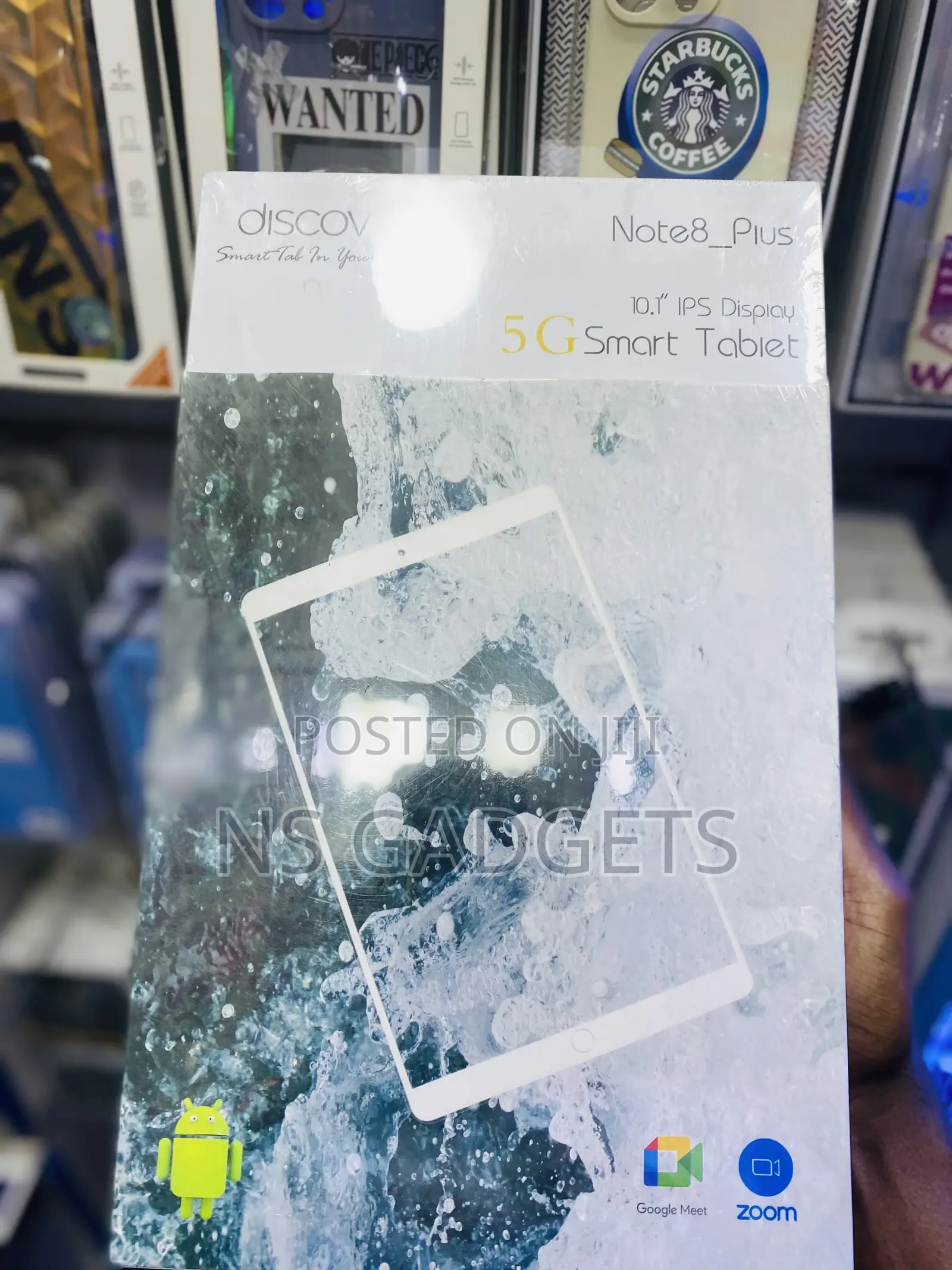 New Discover Note 8 Plus 128 GB Black