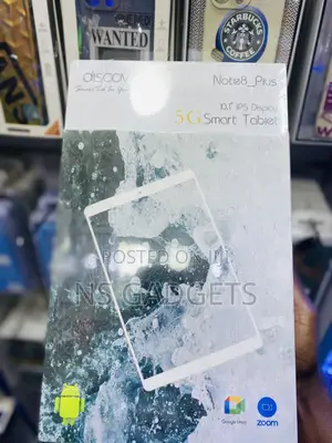 New Discover Note 8 Plus 128 GB Black