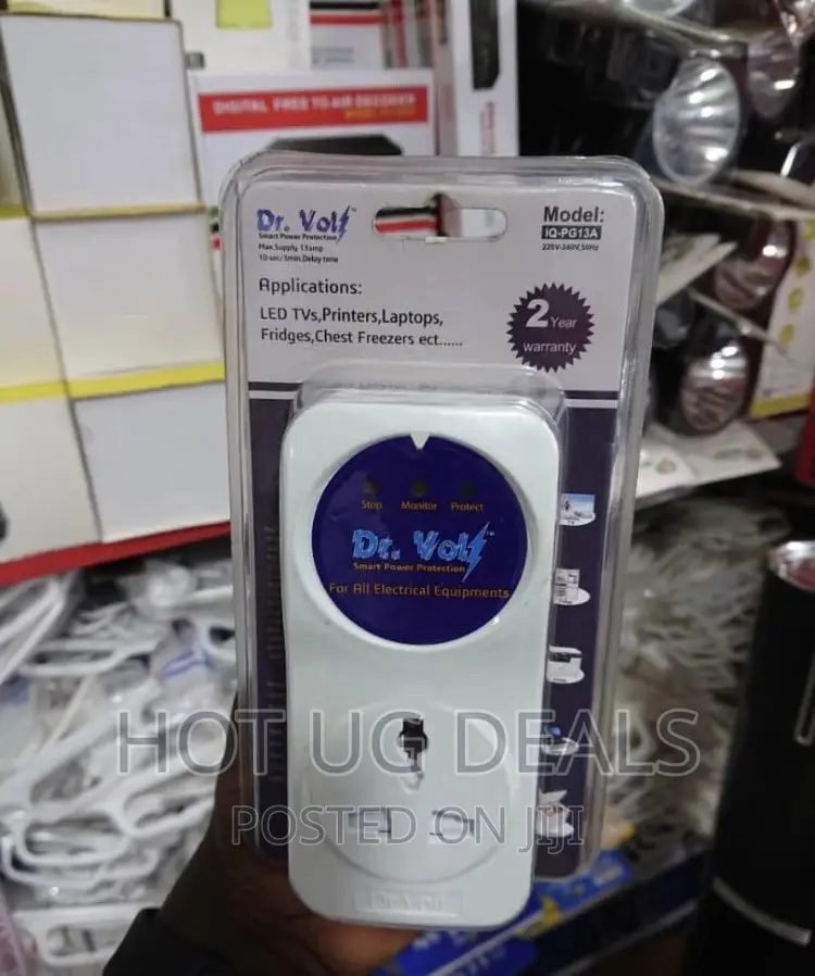 Dr.Volt Tv Guard For Protection Against High Voltages-white