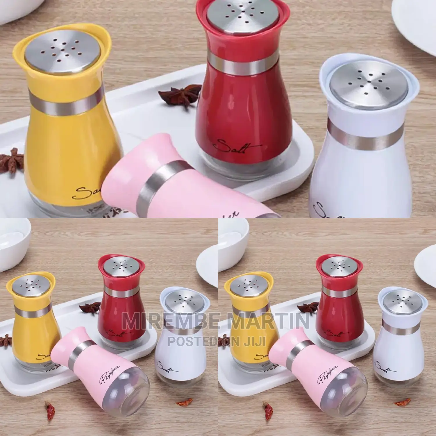 Salt Shaker Bottle Set