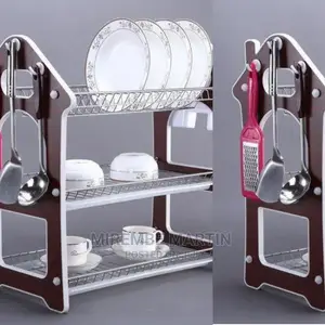 3 Layer Wooden Dish Rack