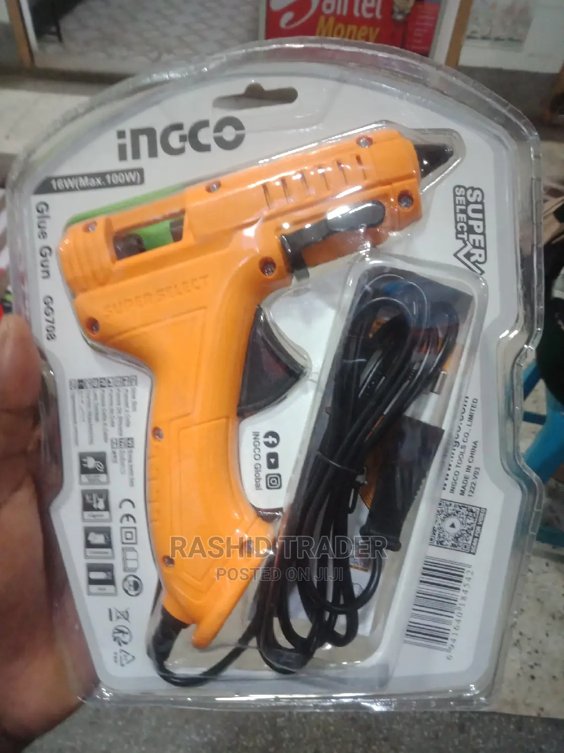 Ingco Electric Glue Gun 16w Max 100w
