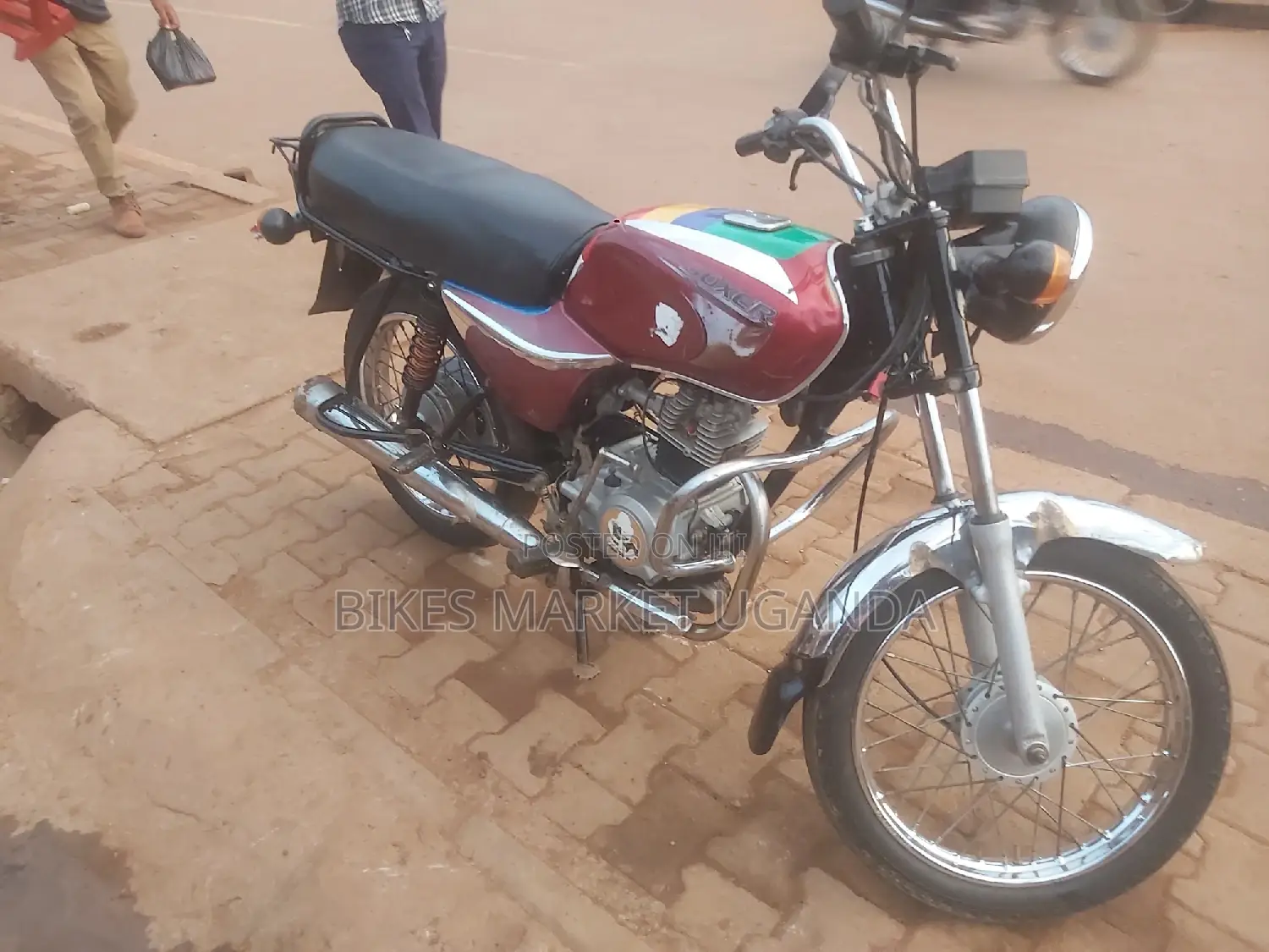 Bajaj Boxer 100 2018 Red