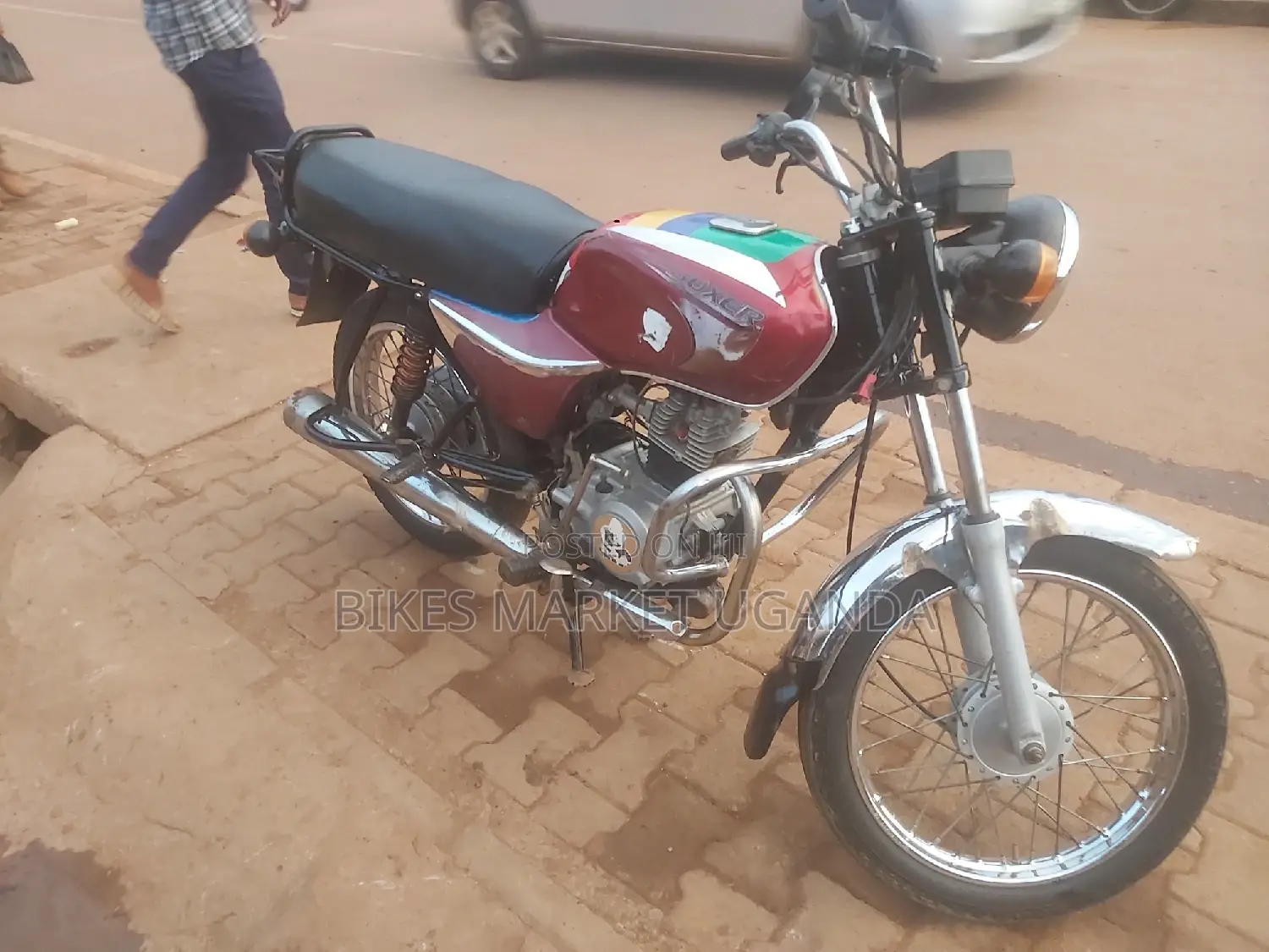 Bajaj Boxer 100 2018 Red