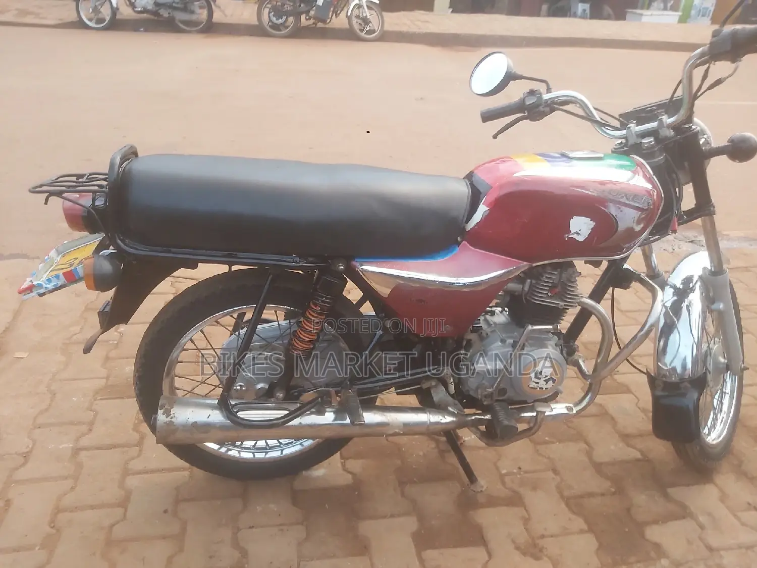 Bajaj Boxer 100 2018 Red