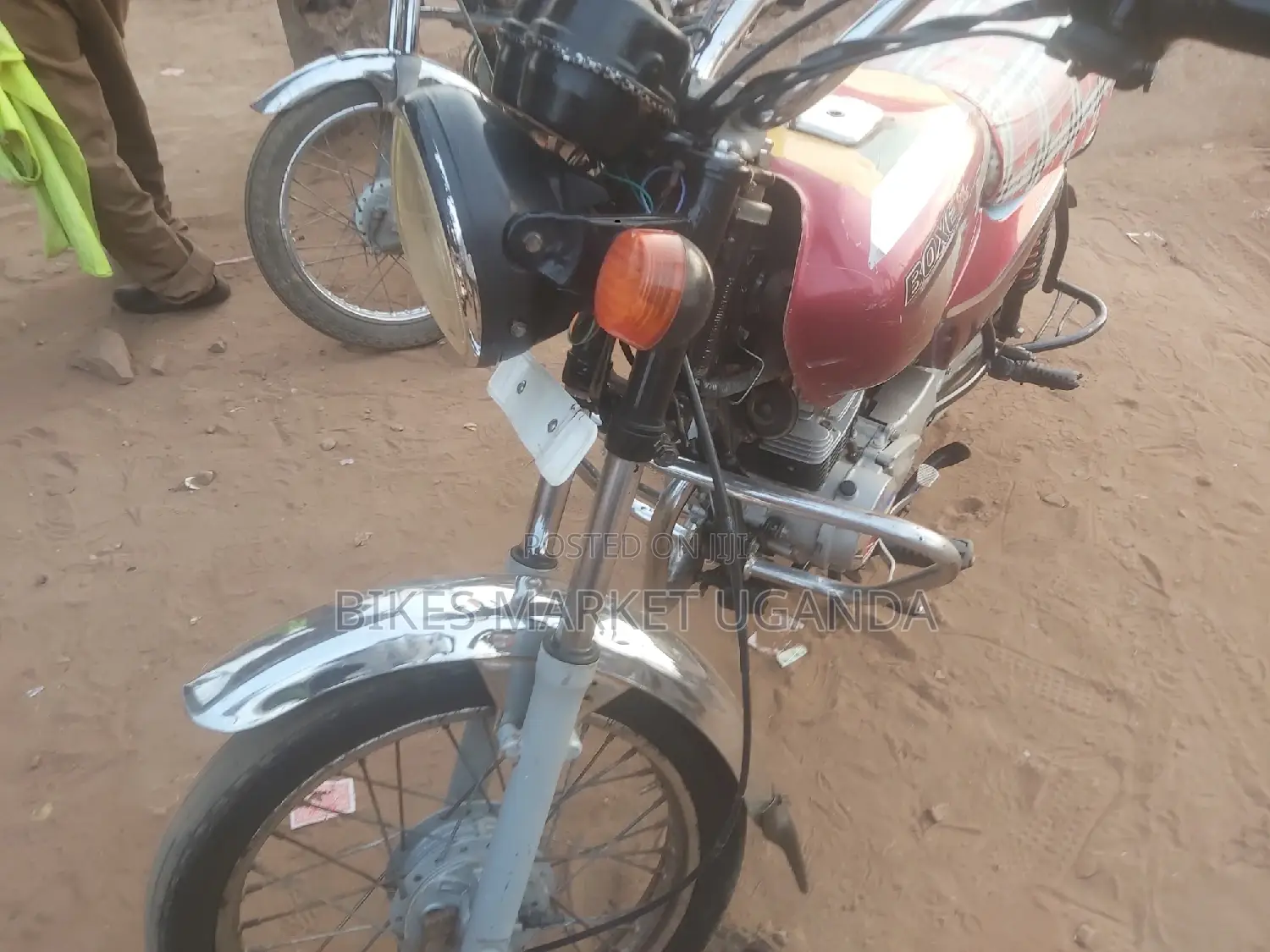 Bajaj Boxer 100 2007 Red