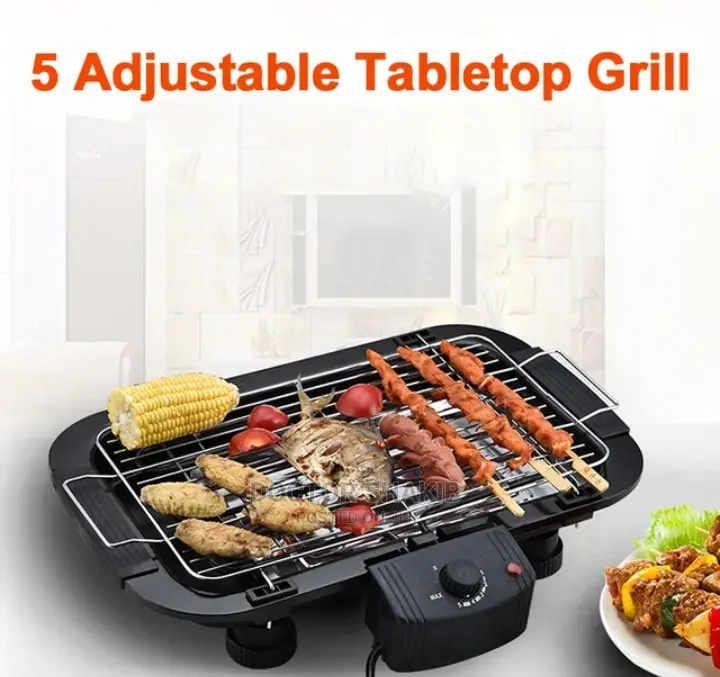 Smokeless Non-Stick Electric Barbecue Grill Machine