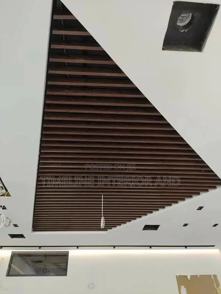 Mahogany PVC Setting/Ceiling