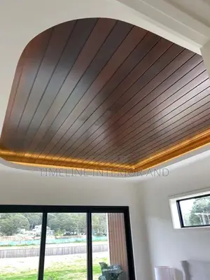 Mahogany PVC Setting/Ceiling