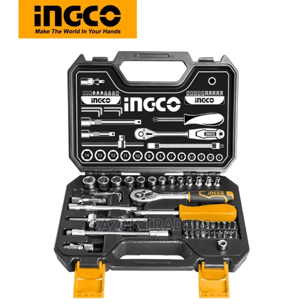 INGCO 45pcs Socket Wrench Set/Spanner/Ratchet Wrench Set