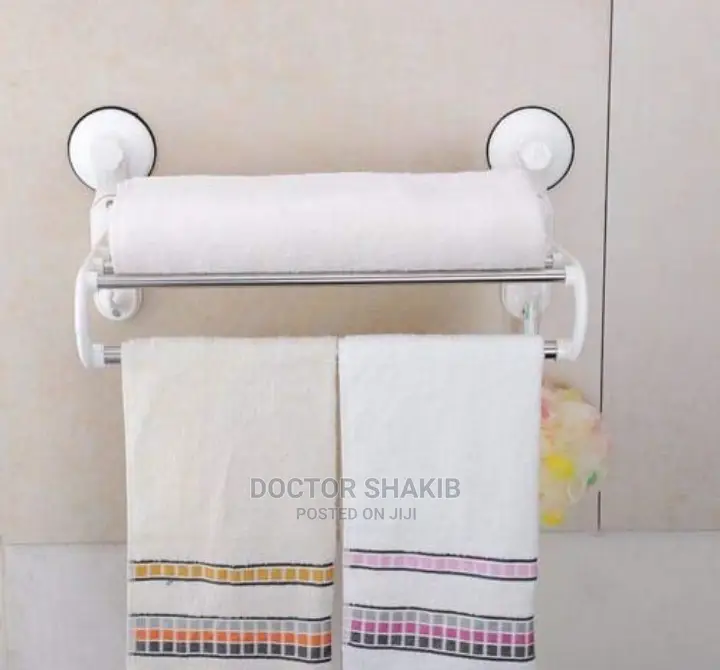 Towel Holder With Magic Suction Cup