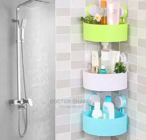 Triangular Shower/ Bathroom Corner Shelf
