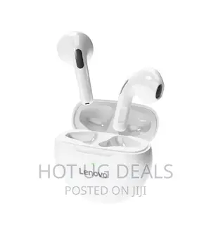 Lenovo True Wireless Bluetooth Earbuds, White, HT38