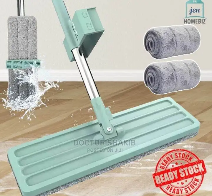 Rotation Flat Mop Floor Cleaning Microfiber
