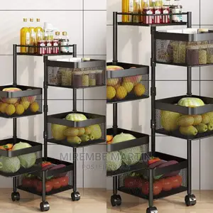 Rotating Vegetable Storage Rack