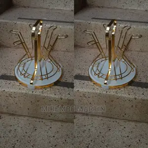 Gold Glass Holder