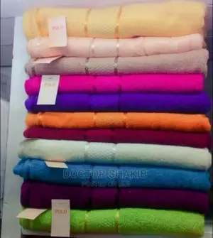 Poly Cotton Bath Towels