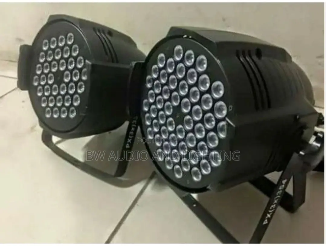 Led Par 54x3w Stage Lights , Power Can